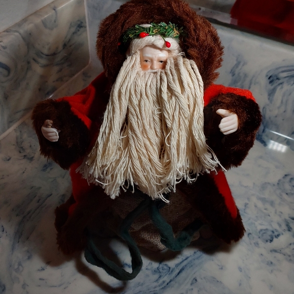 Santa tree topper vintage style fabulous Santa - Picture 5 of 16